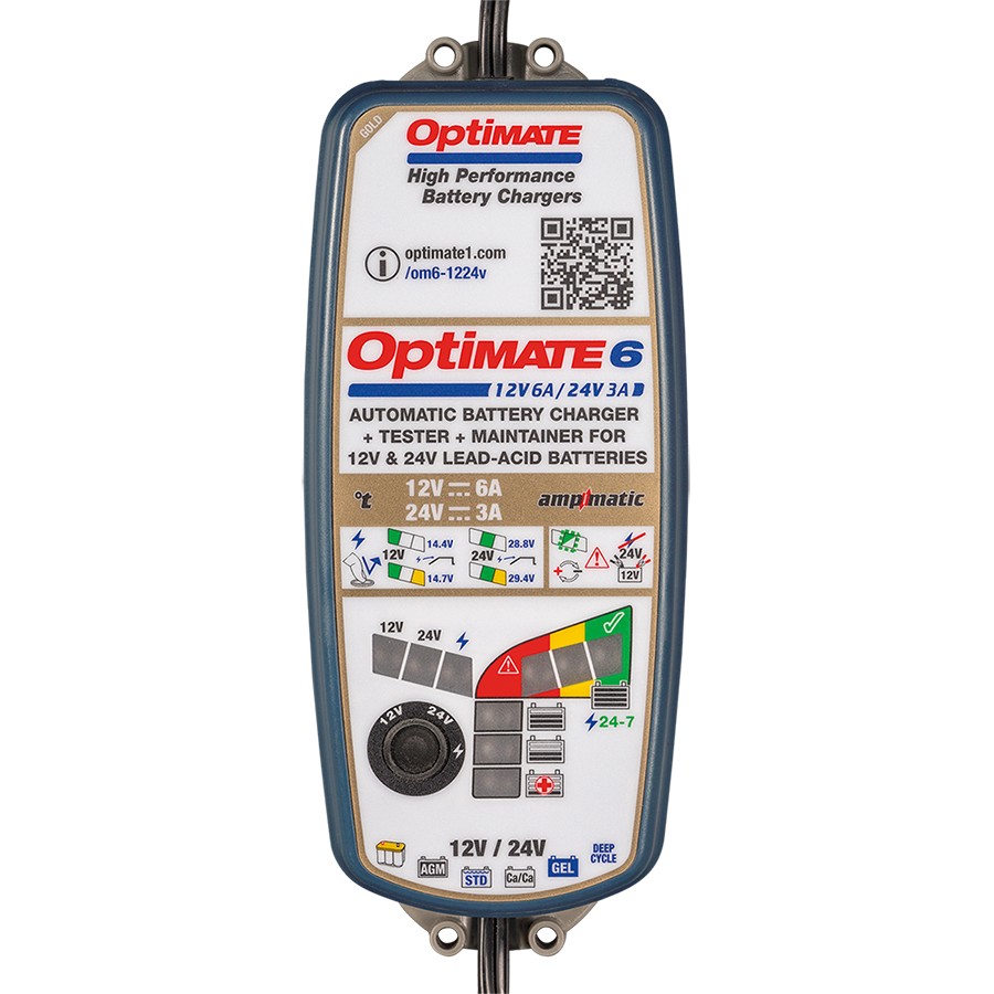 OptiMate 6 12V/24V – テックメイトジャパン㈱ 公式HP OptiMate充電器