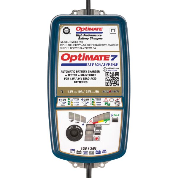 OptiMate 7 12V/24V – テックメイトジャパン㈱ 公式HP OptiMate充電器